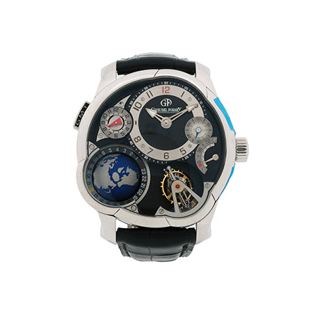 グルーベルフォルセイ Greubel Forsey GMTモデル Earth white gold Edition
