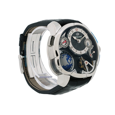 グルーベルフォルセイ Greubel Forsey GMTモデル Earth white gold Edition