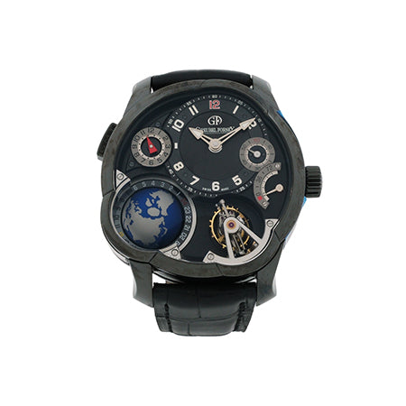 グルーベルフォルセイ Greubel Forsey GMTモデル Earth Black ADLC Titanium Edition