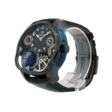 グルーベルフォルセイ Greubel Forsey GMTモデル Earth Black ADLC Titanium Edition