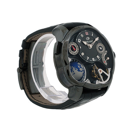 グルーベルフォルセイ Greubel Forsey GMTモデル Earth Black ADLC Titanium Edition