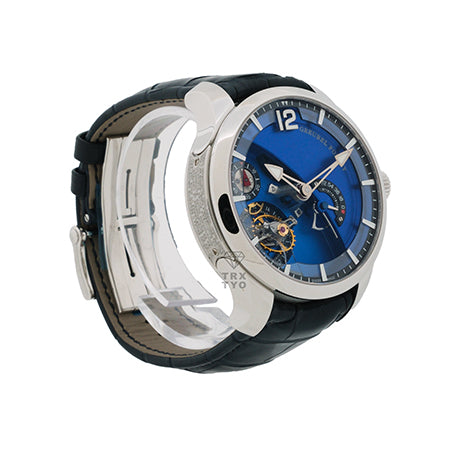 グルーベルフォルセイ Greubel Forsey Double Tourbillon 30°モデル Blue Dial Edition