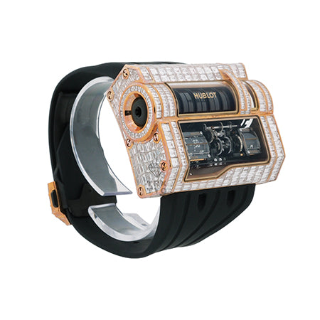 ウブロ Hublot MP-07 42 Days Power Reserve Tourbillon baguette diamond model