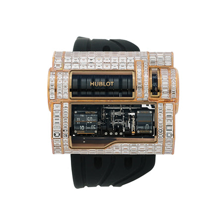 ウブロ Hublot MP-07 42 Days Power Reserve Tourbillon baguette diamond model