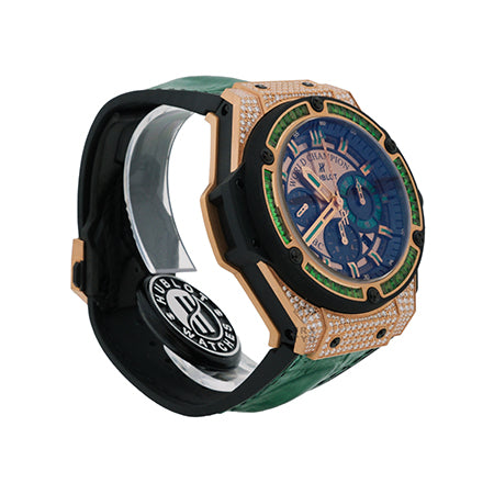 ウブロ Hublot king power WBC Special EditionFull Pave diamond 703.OX.0218.HR.0918.WBC15