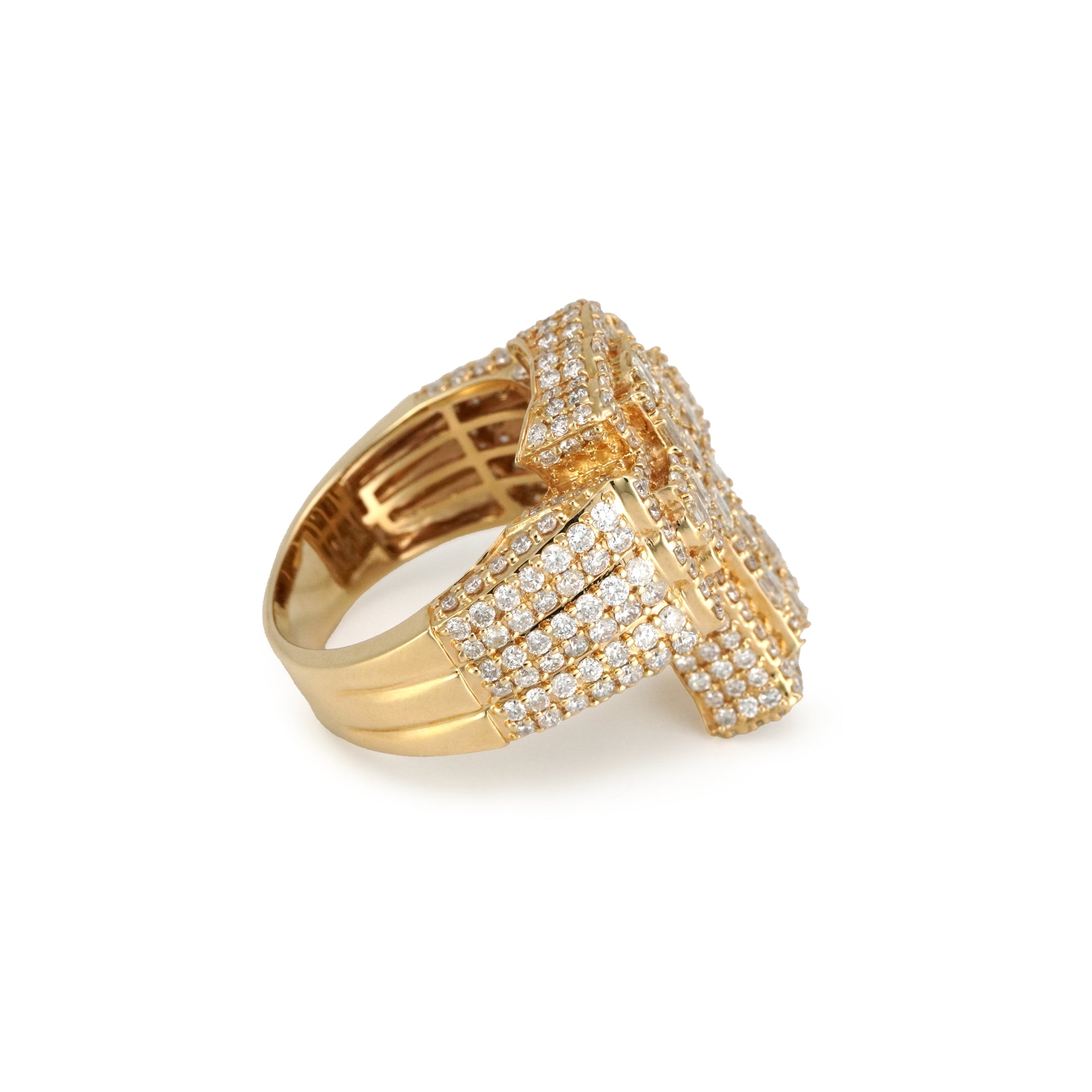 イエローゴールド ダイヤモンド リング