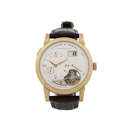 (65)ランゲ&ゾーネ LANGE&SOHNE ランゲ1・トゥールビヨン 704.032 K18PG無垢