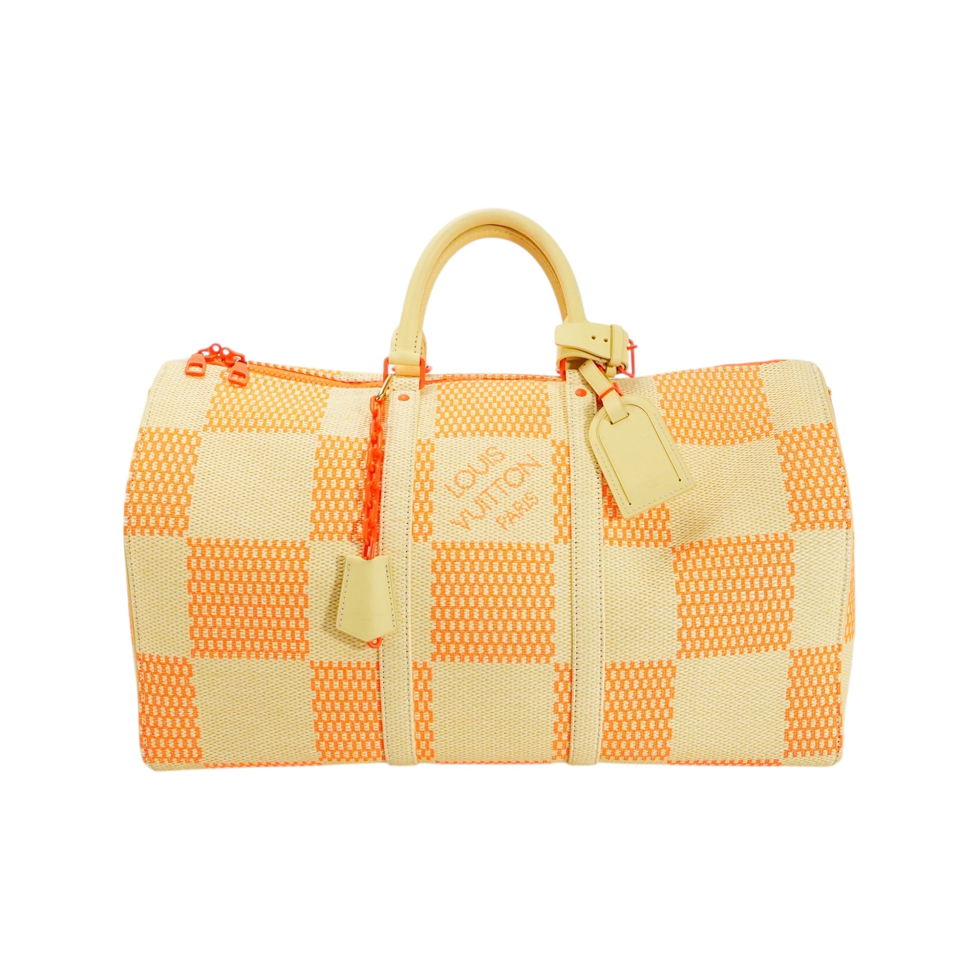 ルイヴィトン キーポル バンドリエール ダミエジャイアント　ボストンバック　LOUIS VUITTON