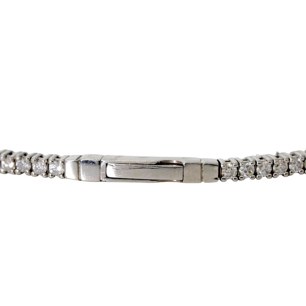 天然ダイヤモンドテニスブレスレット2mm