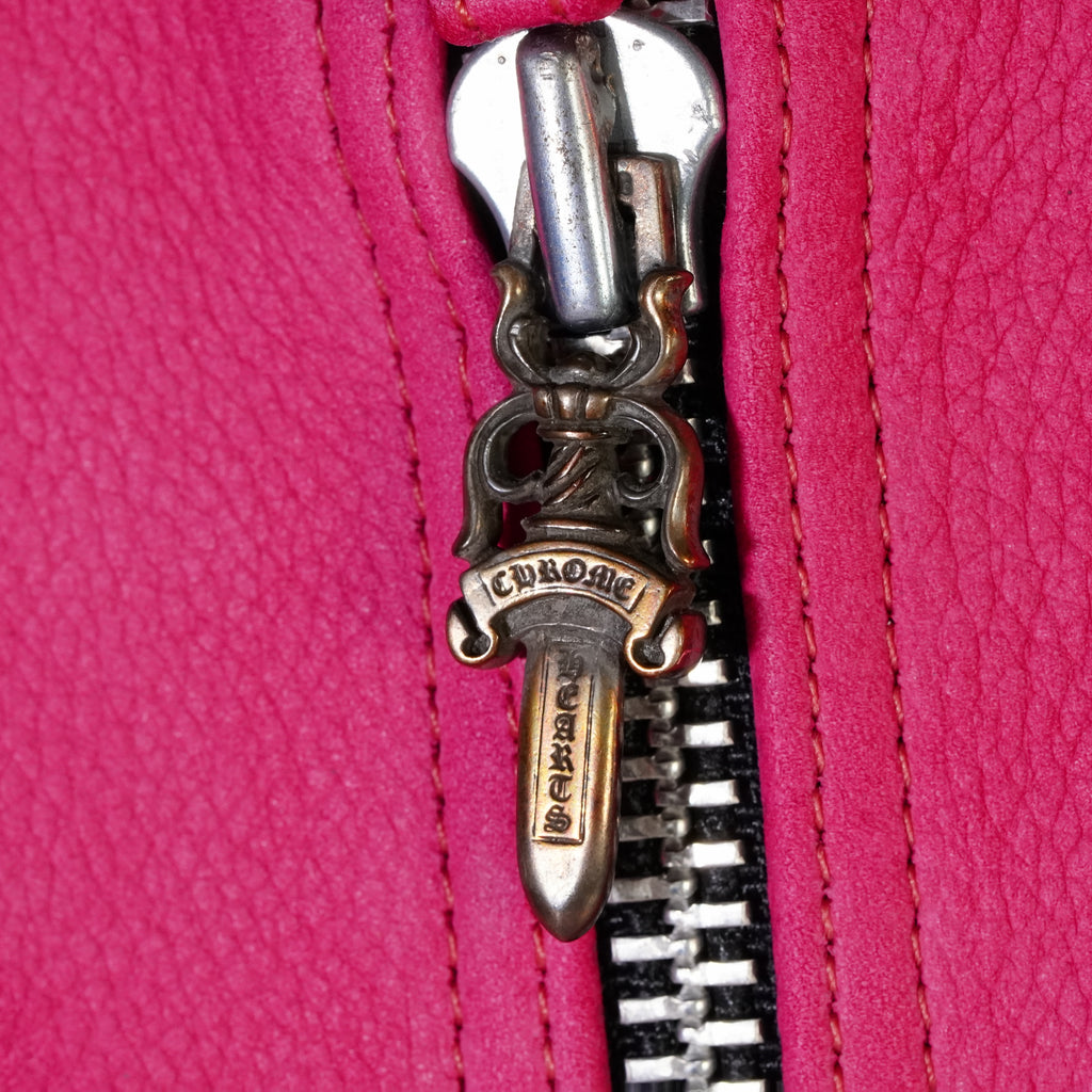 クロムハーツ　CHROME HEARTS フィリグリー　キャディバック　レザーピンク