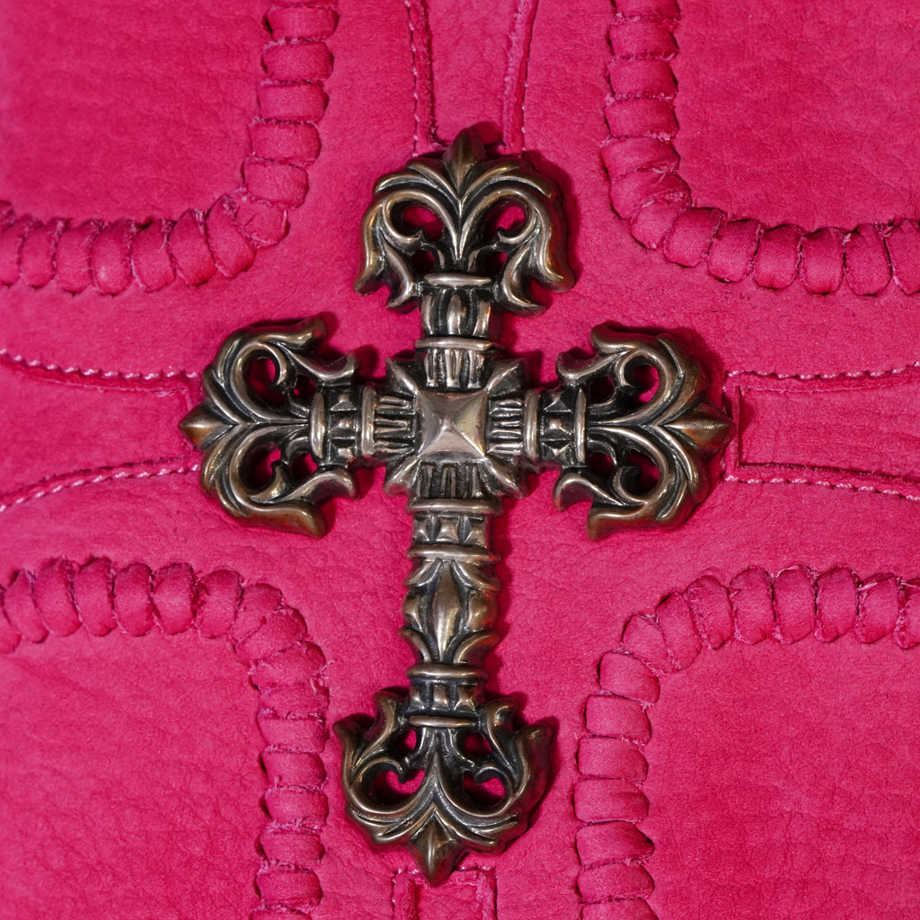 クロムハーツ　CHROME HEARTS フィリグリー　キャディバック　レザーピンク