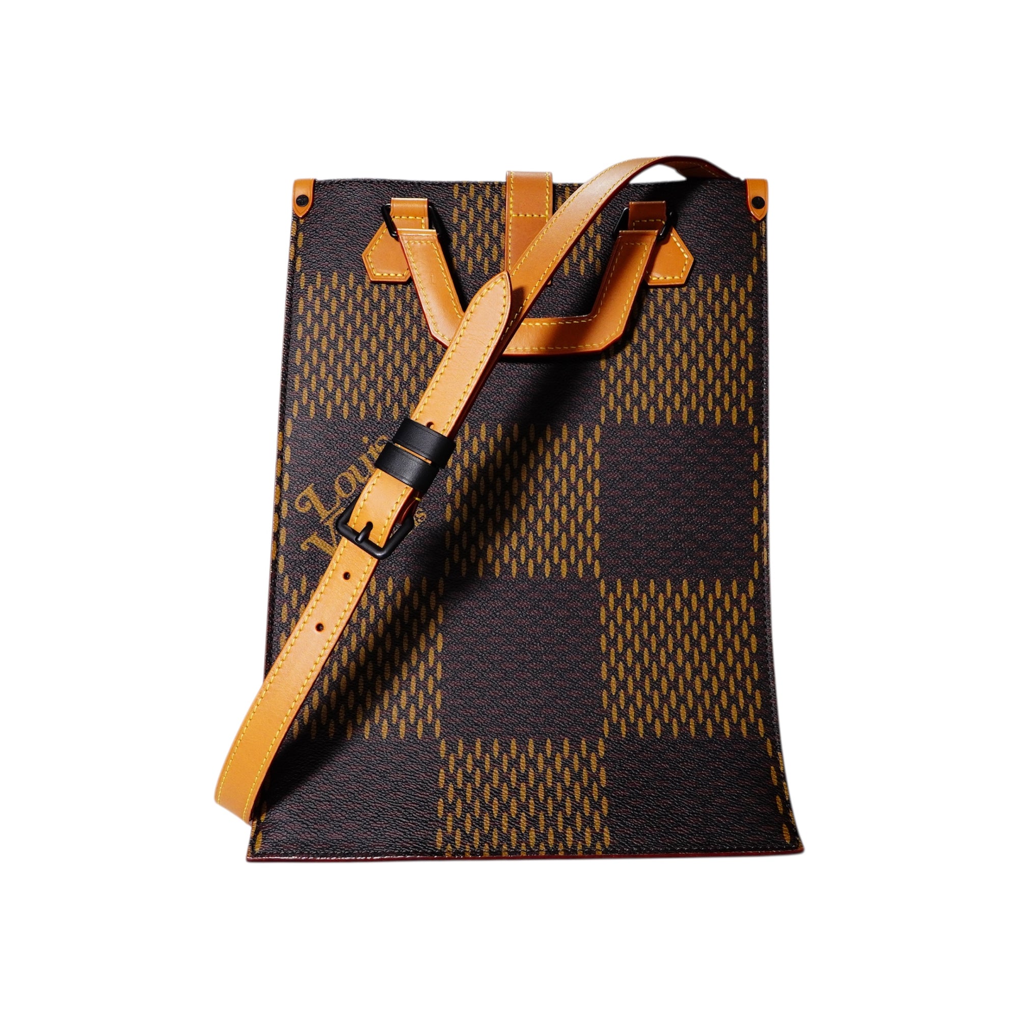 ルイヴィトン　LOUIS VUITTON ダミエ　ジャイアント　ショルダーバック　ヴァージルアブロー&ニゴ