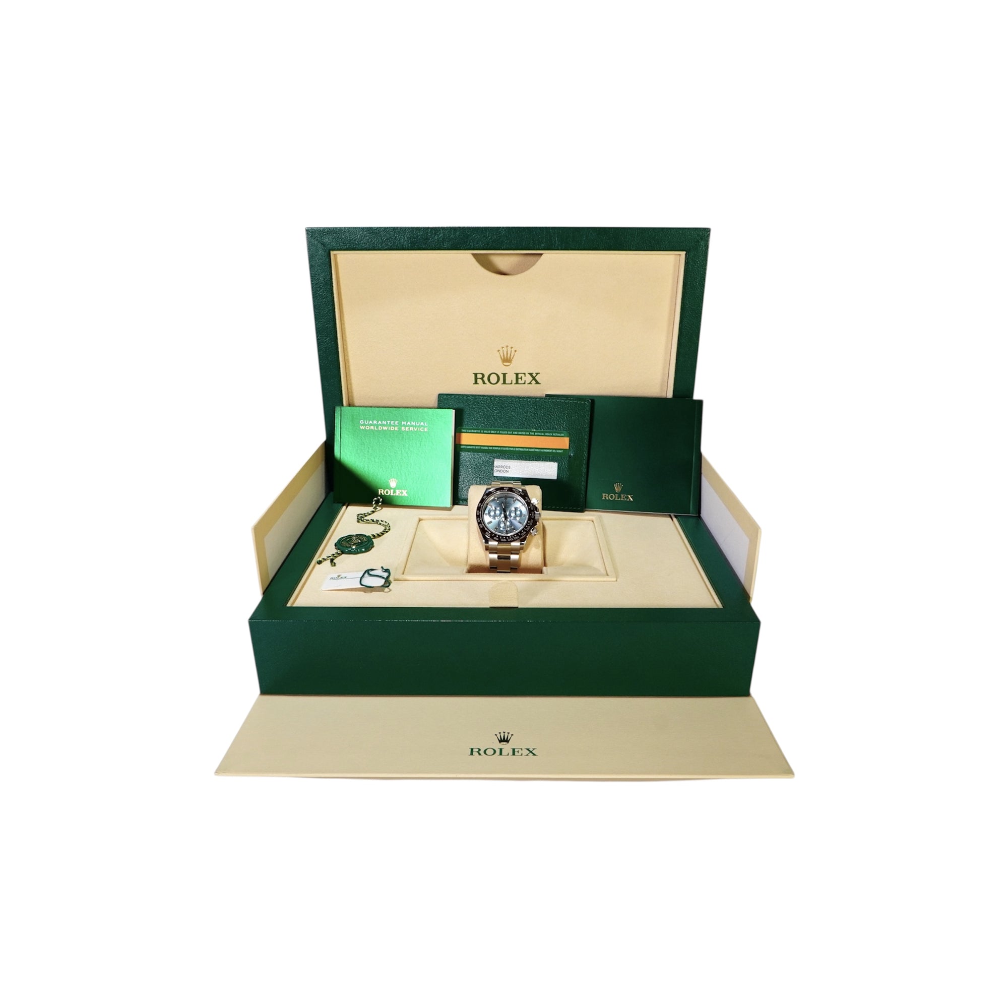 ロレックス　クロノグラフ　アイスブルー　インデックスバケットダイヤ　116506A ROLEX