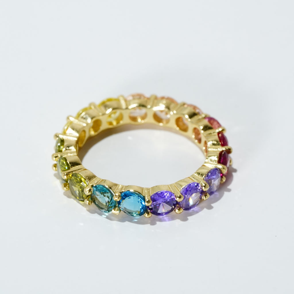 BABY TRAX カラフルマルチカットリング