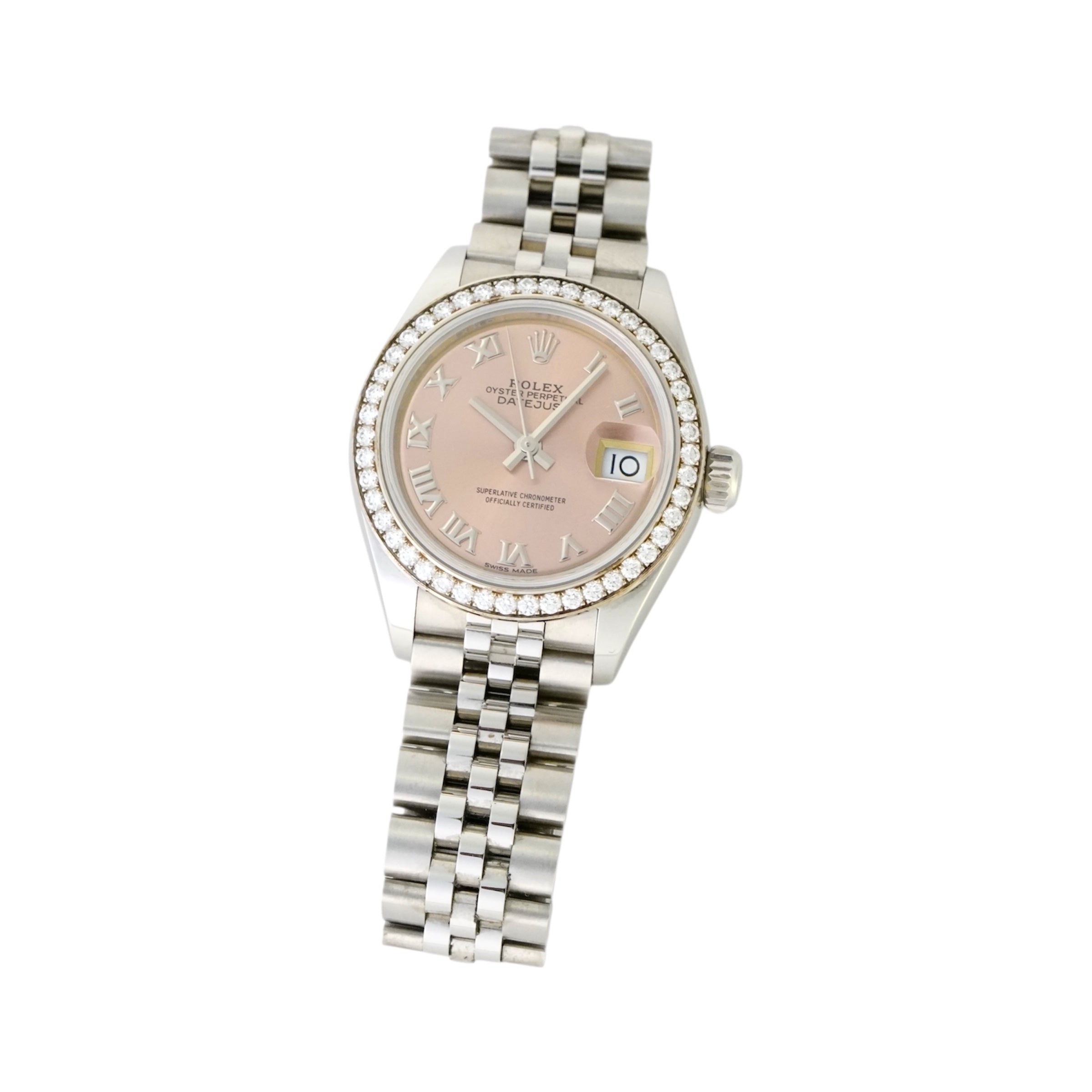 カ*ん様 ロレックス　レディース ロレックス デイトジャスト レディース ピンク文字盤 ジュビリー ROLEX
