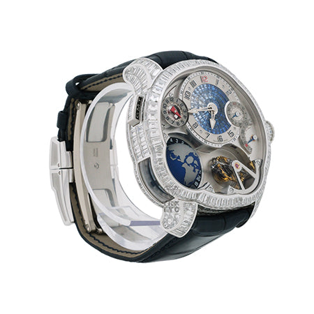 グルーベルフォルセイ Greubel Forsey GMTモデル Earth Baguette Diamond Edition