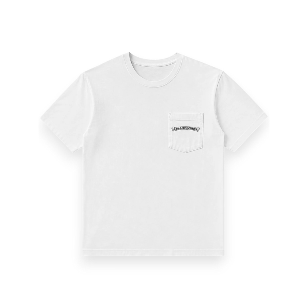 CHROME HEARTS クロムハーツ メンズウェア Tシャツ XL ポケT USA バックアーチロゴ 新品未開封