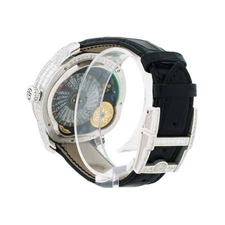 グルーベルフォルセイ Greubel Forsey GMTモデル Earth Baguette Diamond White Gold Edition