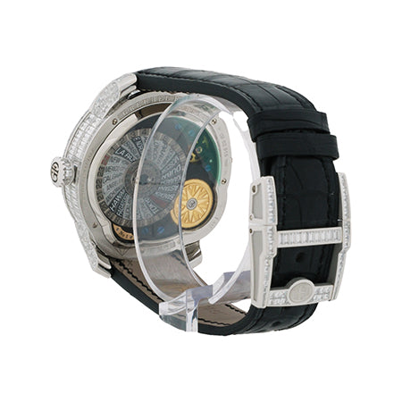 グルーベルフォルセイ Greubel Forsey GMTモデル Earth Baguette Diamond Edition black