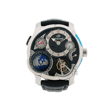 グルーベルフォルセイ Greubel Forsey GMTモデル Earth white gold Edition