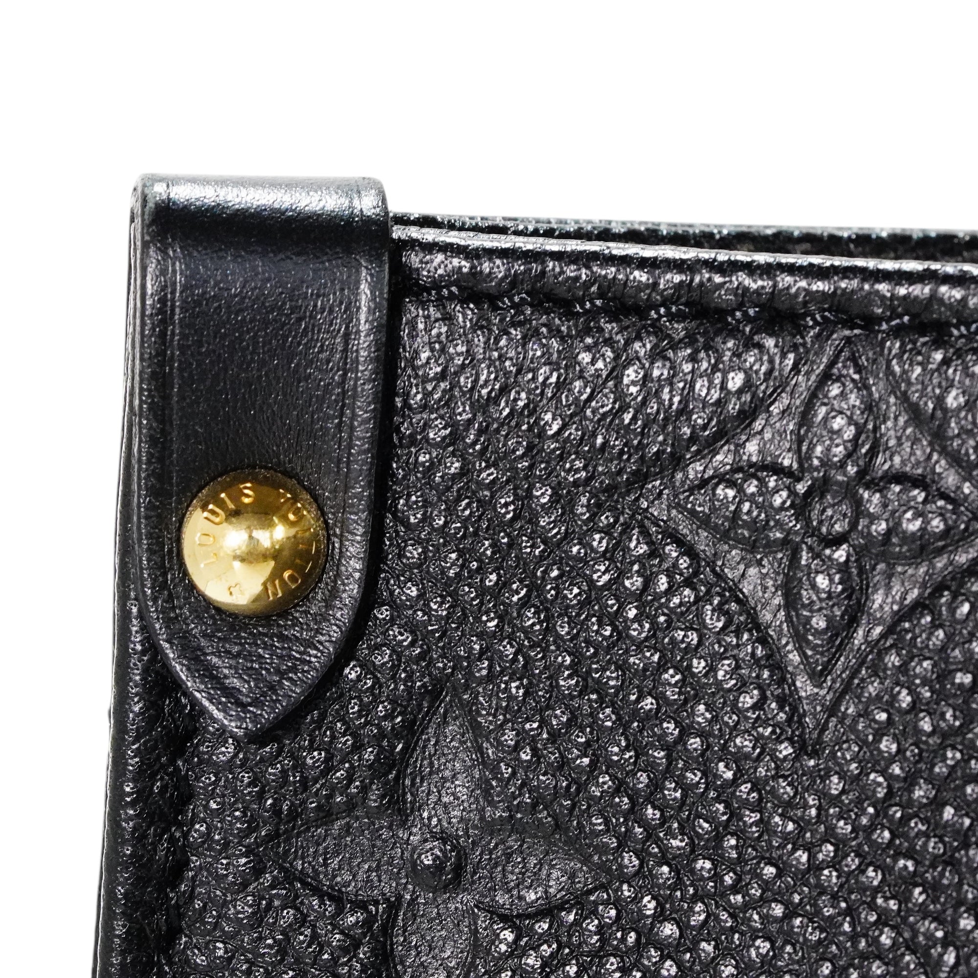 ルイヴィトン　オンザゴーMMブラックモノグラム