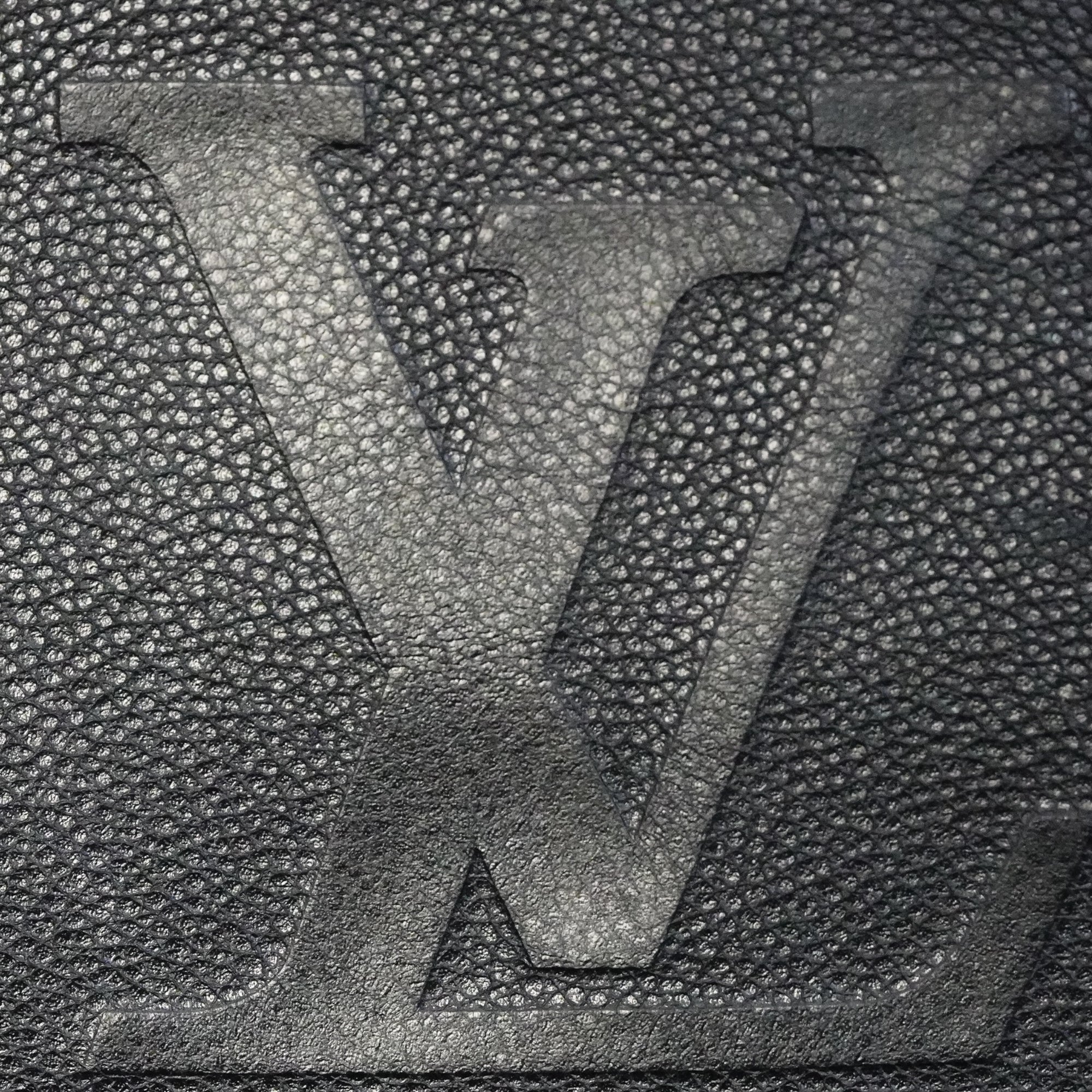 ルイヴィトン　オンザゴーMMブラックモノグラム