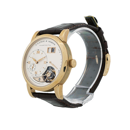 (65)ランゲ&ゾーネ LANGE&SOHNE ランゲ1・トゥールビヨン 704.032 K18PG無垢