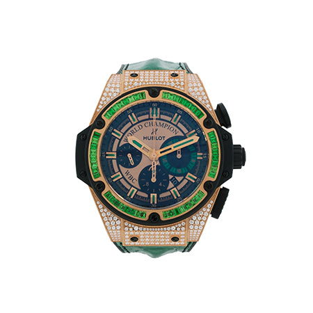 ウブロ Hublot king power WBC Special EditionFull Pave diamond 703