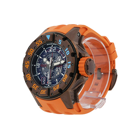 (60)RICHARD MILLE リシャールミル RM028 オートマティック ダイバー ブラウン PVD