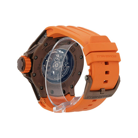 (60)RICHARD MILLE リシャールミル RM028 オートマティック ダイバー ブラウン PVD