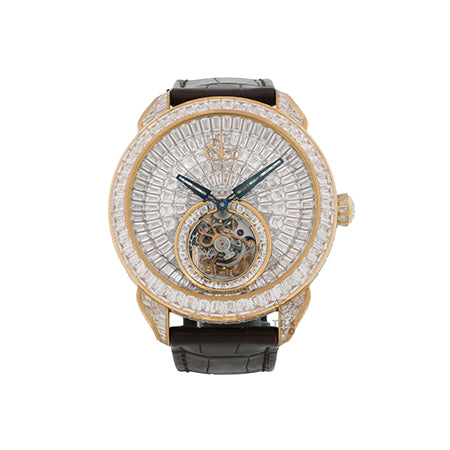 Jacob &amp; Co. White Diamond Caviar Tourbillon