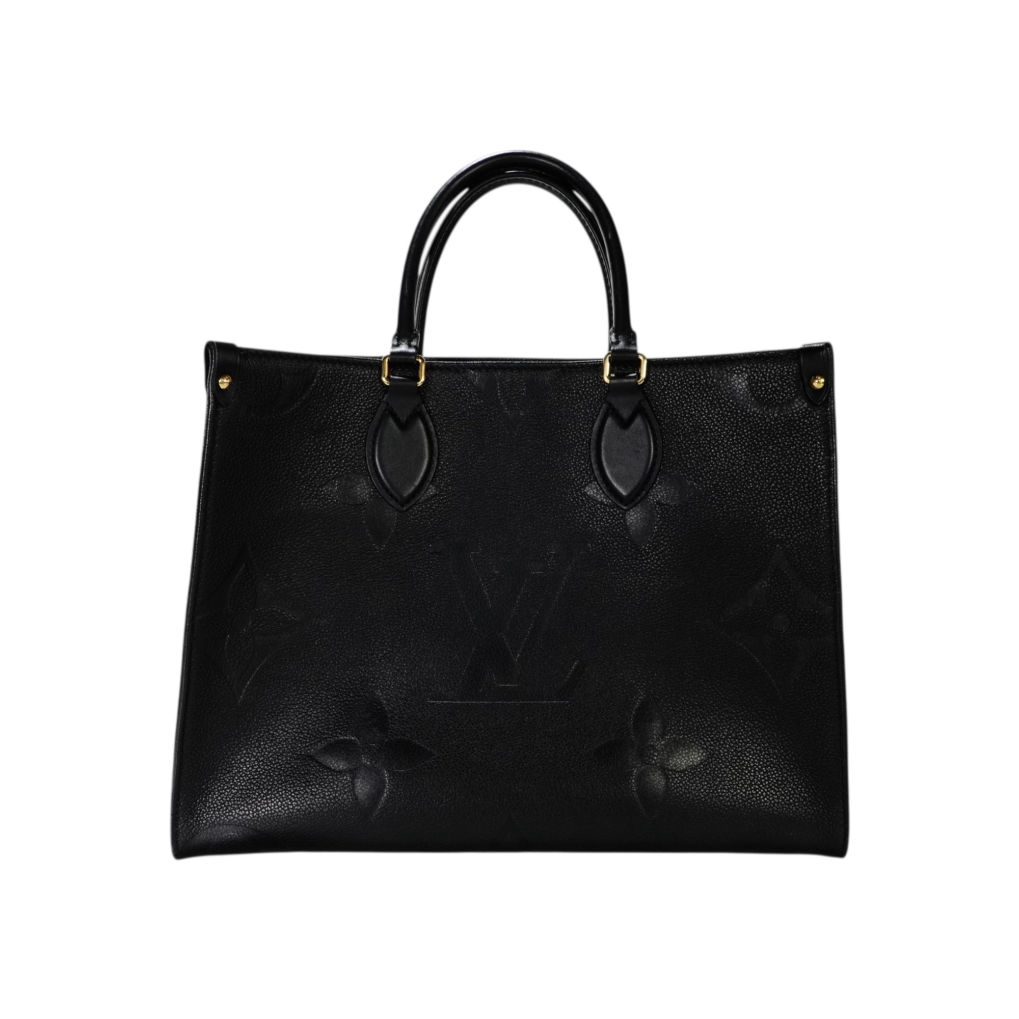 ルイヴィトン　オンザゴーMMブラックモノグラム