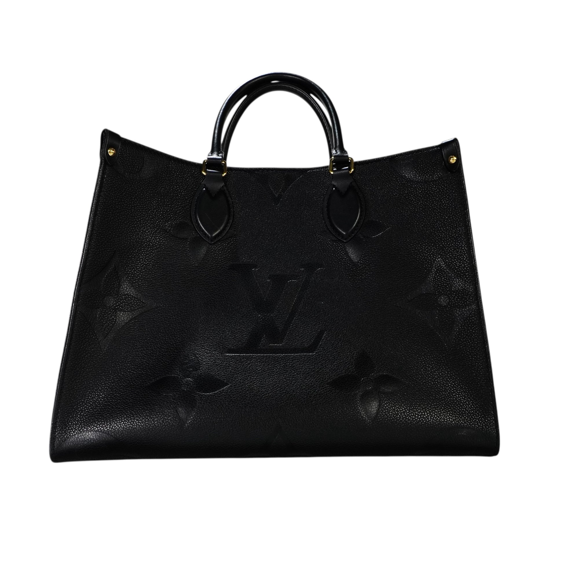 ルイヴィトン　オンザゴーMMブラックモノグラム