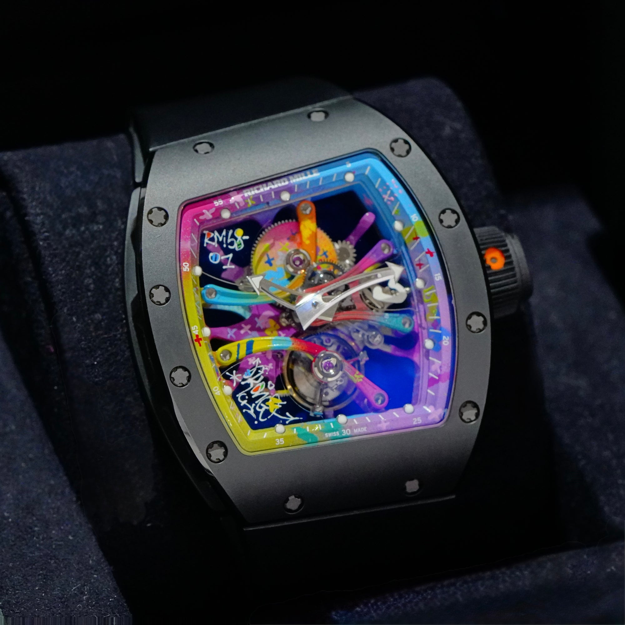 リシャール・ミル　 RM 68-01 トゥールビヨン シリル・コンゴ RICHARD MILLE