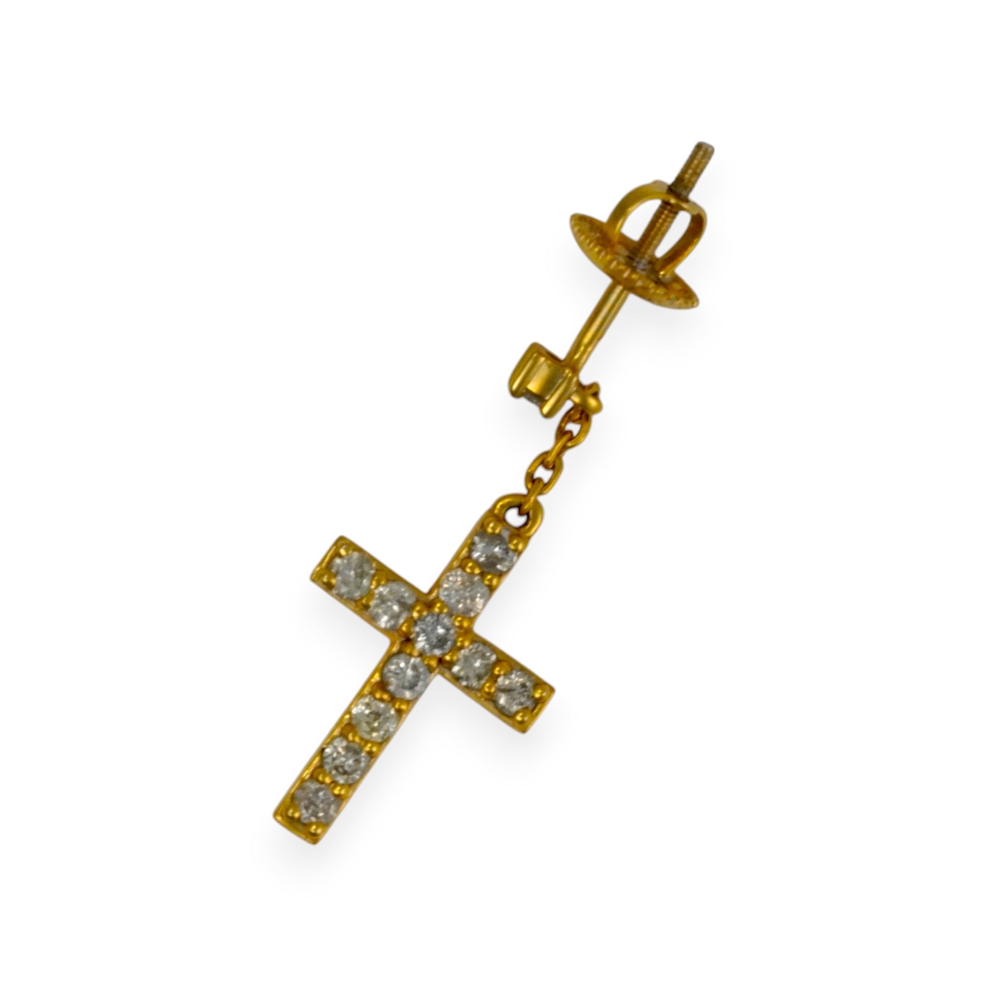PURITY SPIKE CROSS ピアス | ジャスティン デイビス（JUSTIN