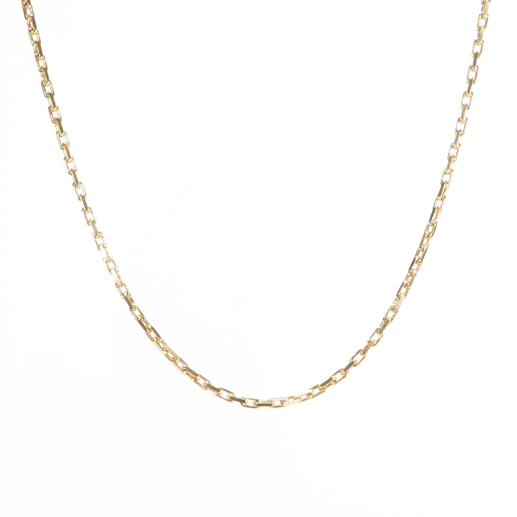 イエローゴールド アズキ チェーン