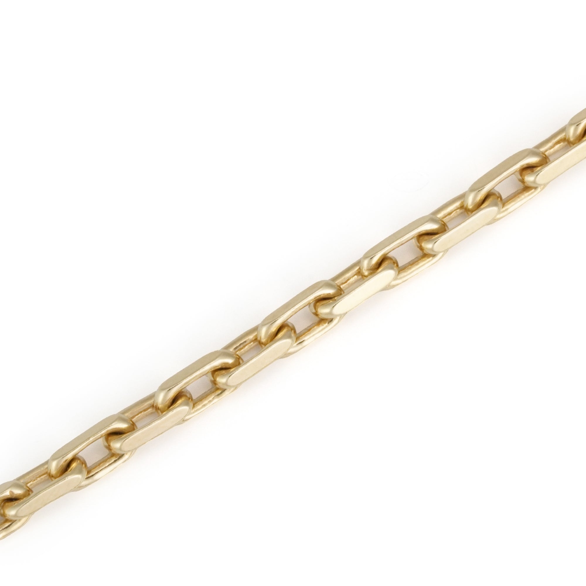 イエローゴールド アズキ チェーン