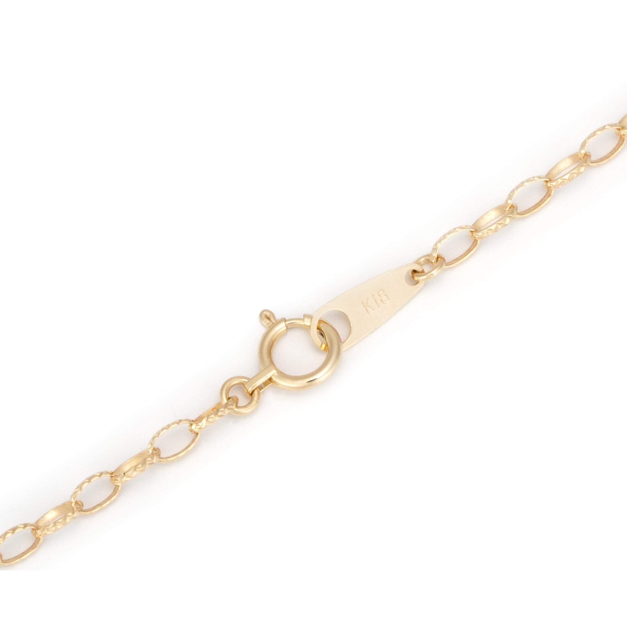 イエローゴールド アズキ チェーン