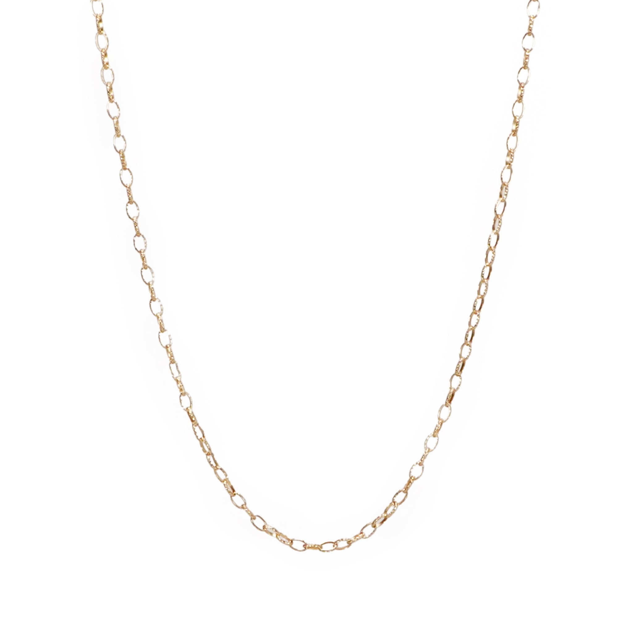 イエローゴールド アズキ チェーン