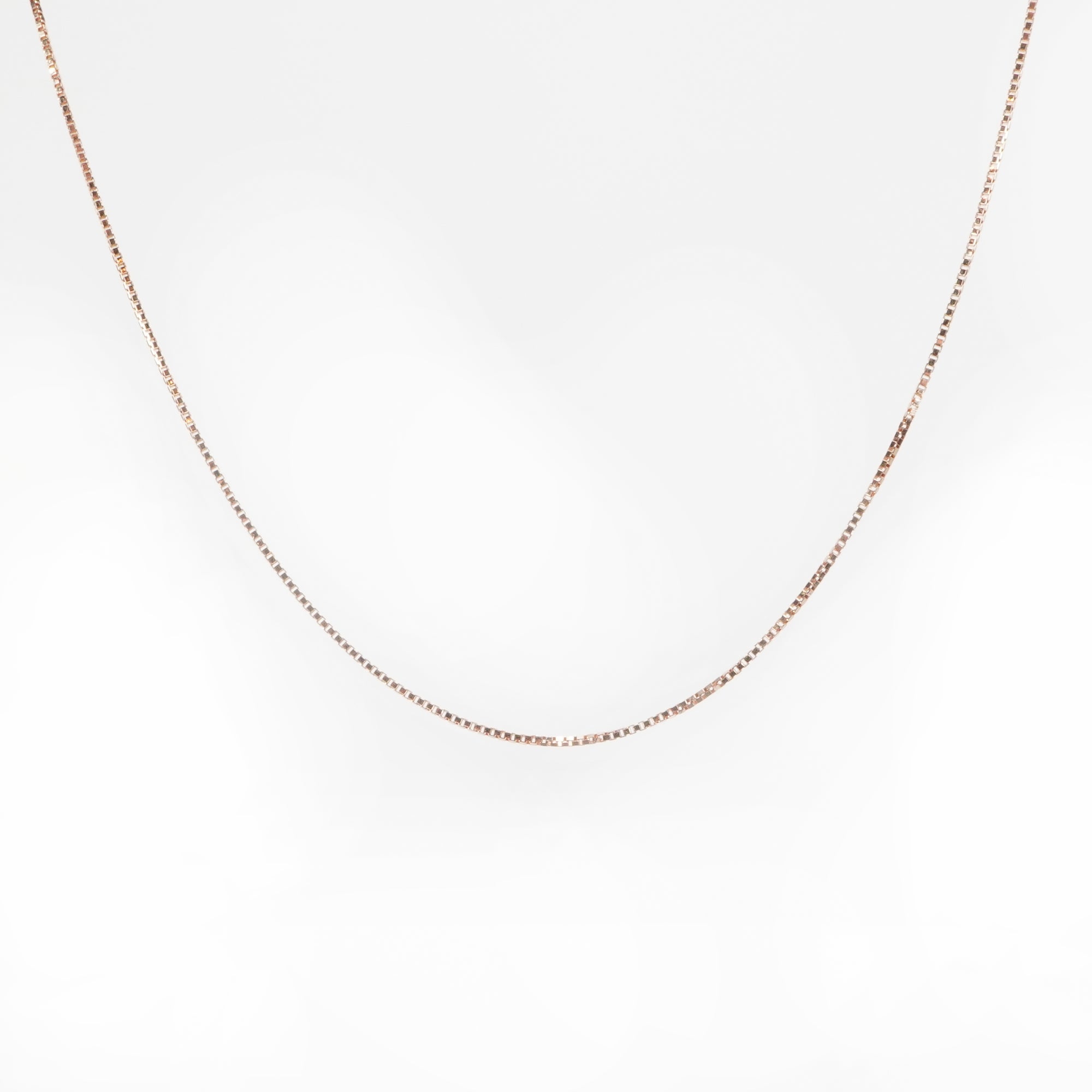 ローズゴールド ベネチアン チェーン