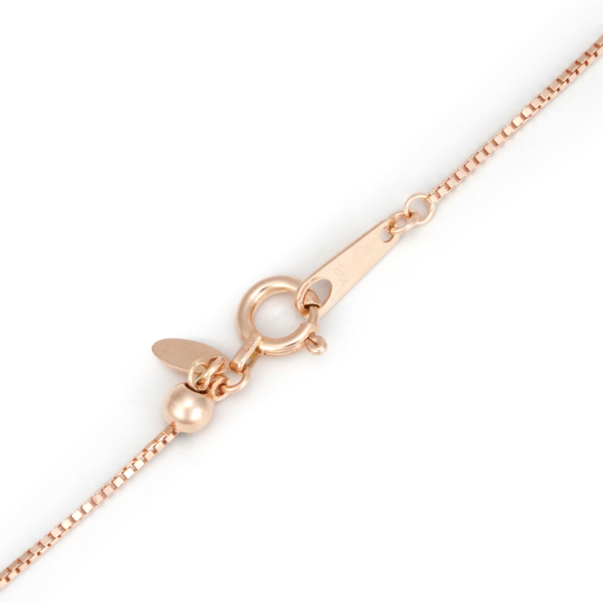 ローズゴールド ベネチアン チェーン