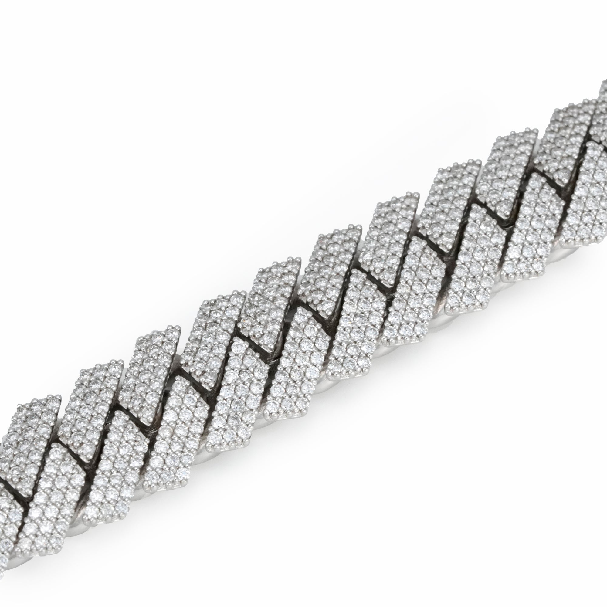 ホワイトゴールド マイアミ ネックレス