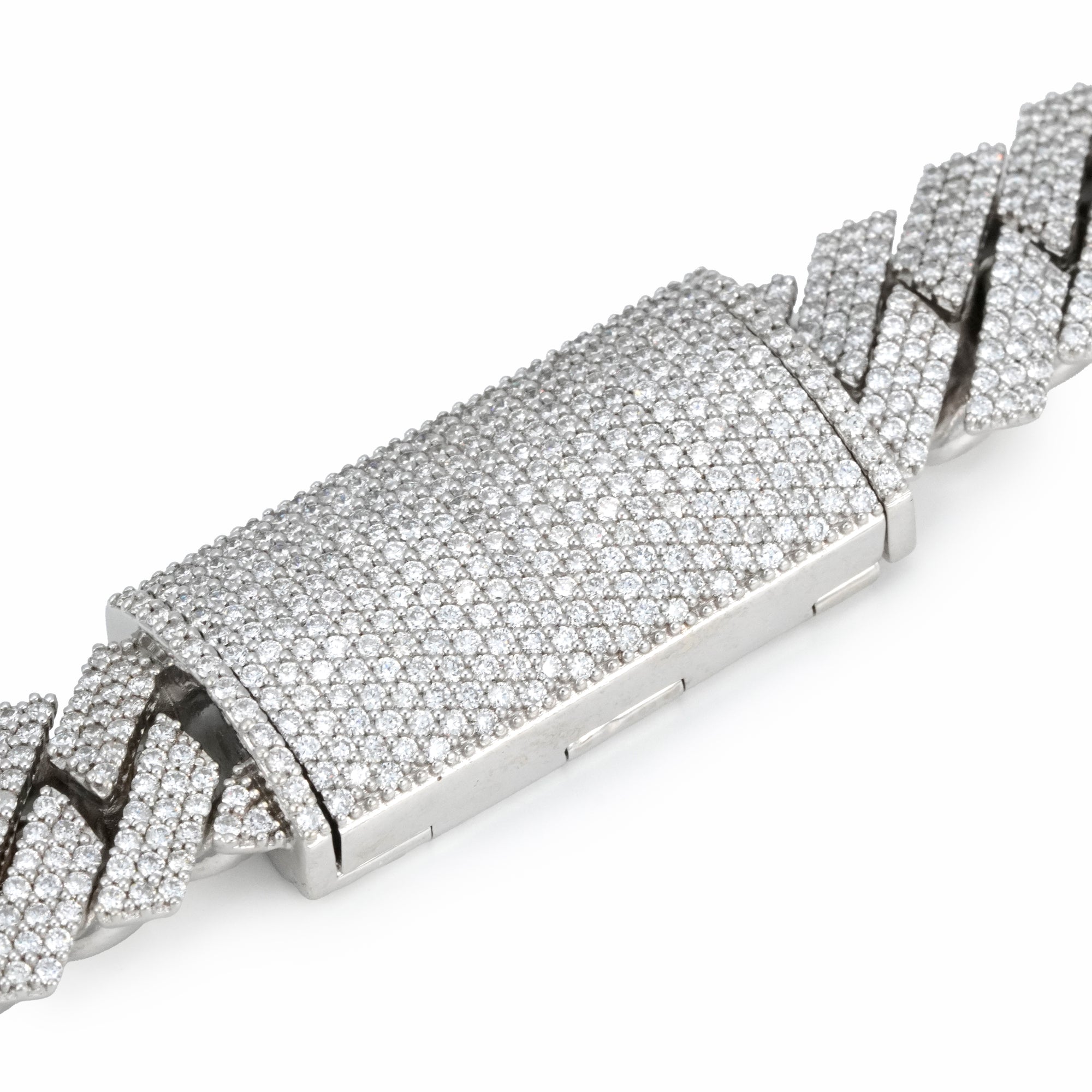 ホワイトゴールド マイアミ ネックレス