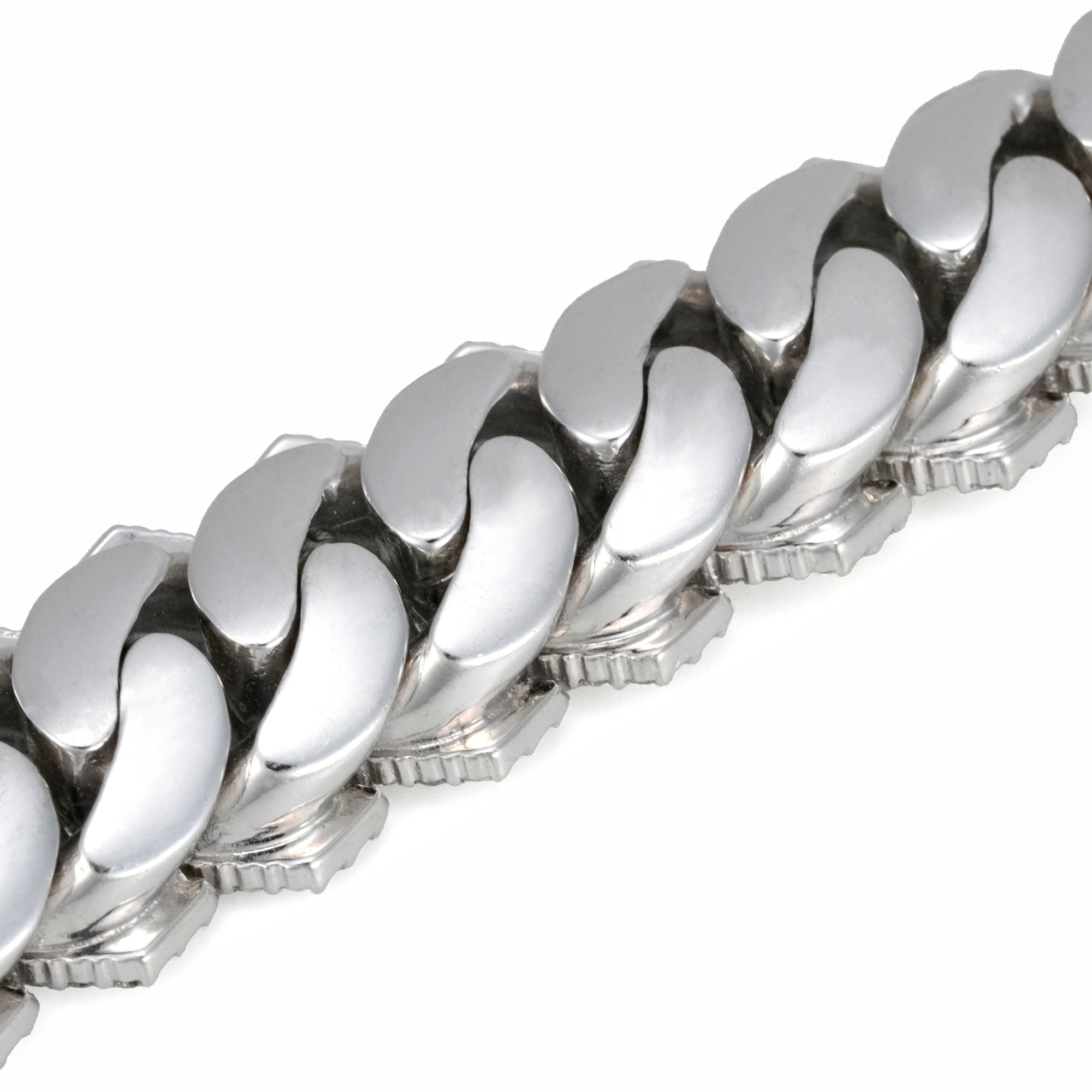 ホワイトゴールド マイアミ ネックレス