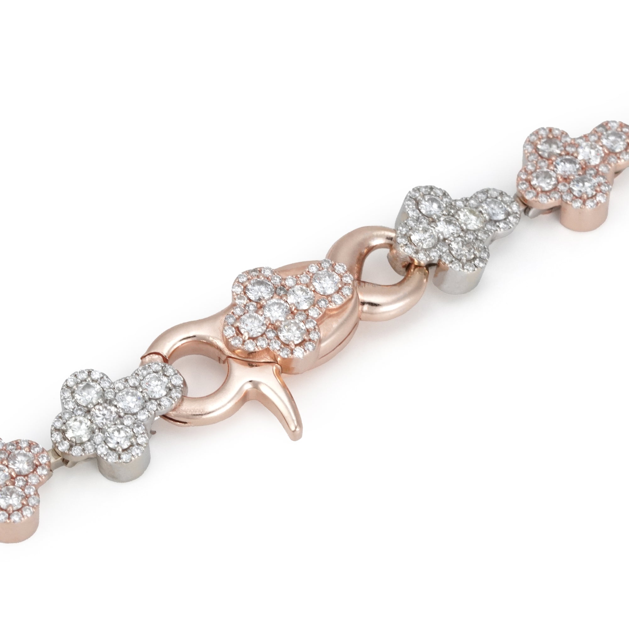 ミックスゴールド クロス ネックレス