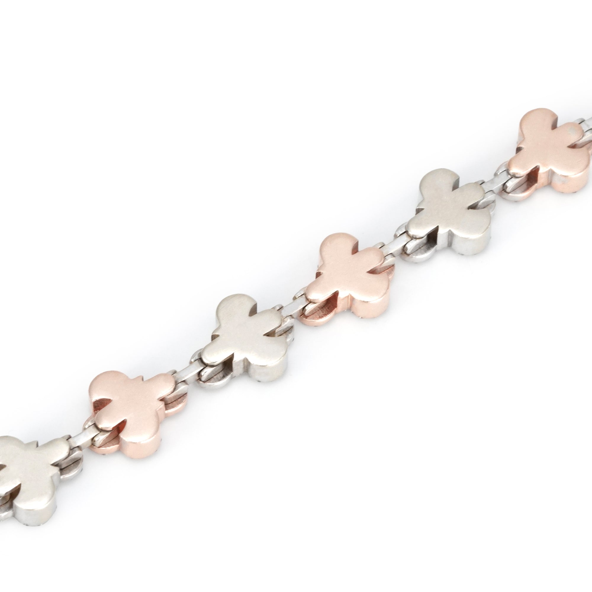 ミックスゴールド クロス ネックレス