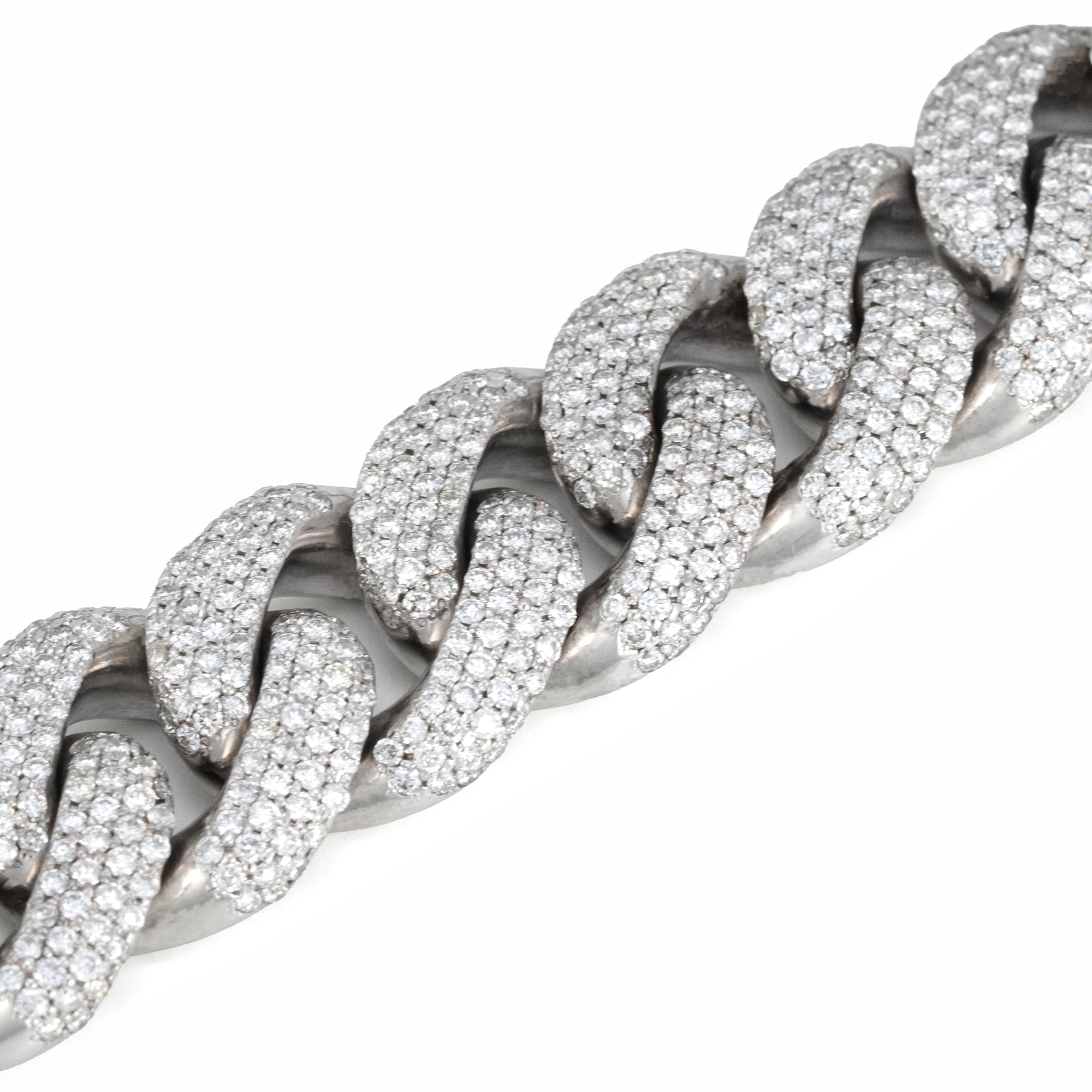 ホワイトゴールド マイアミ ネックレス