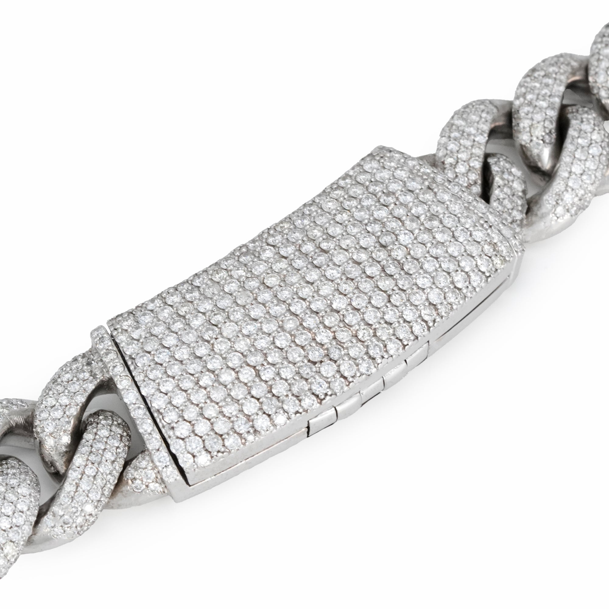 ホワイトゴールド マイアミ ネックレス