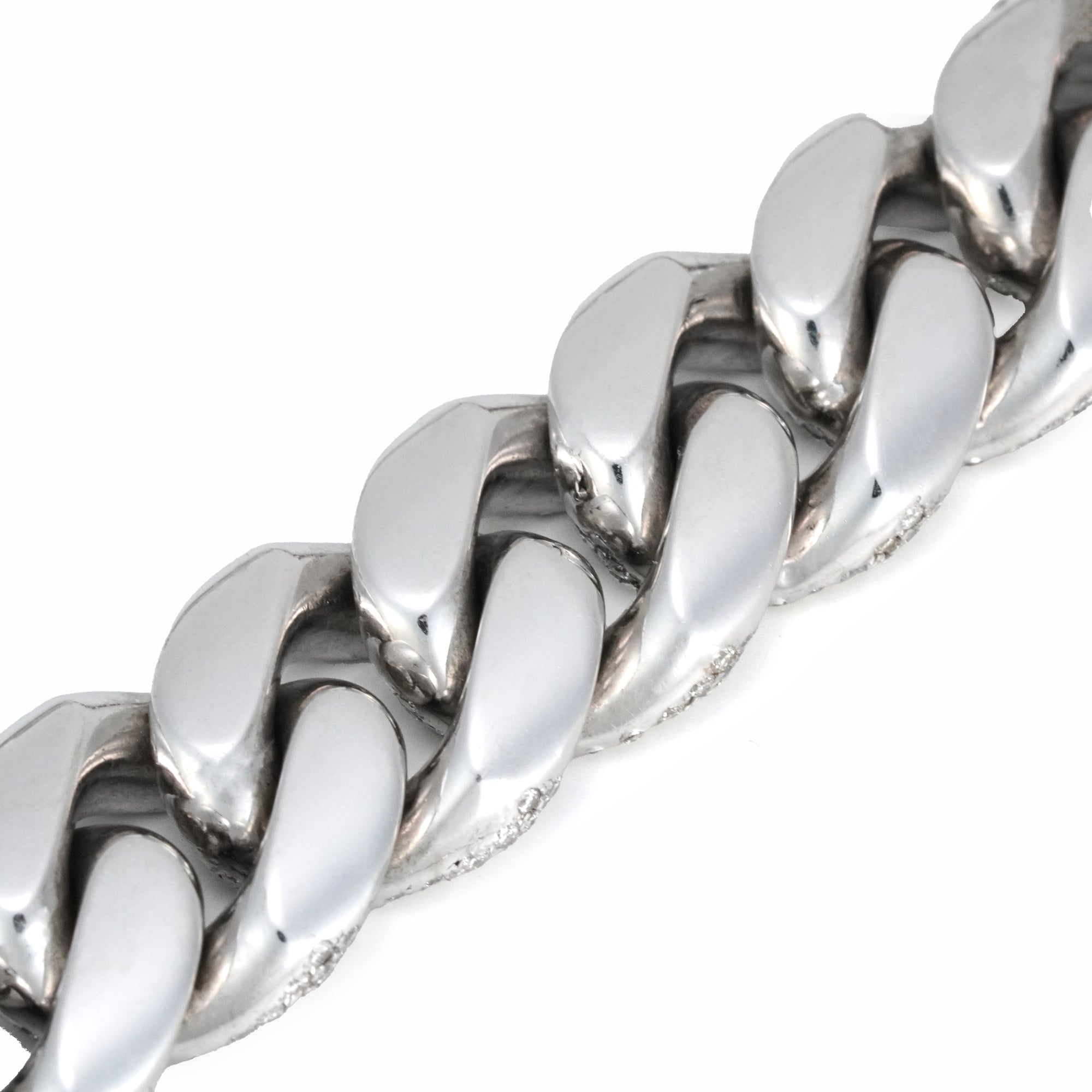 ホワイトゴールド マイアミ ネックレス