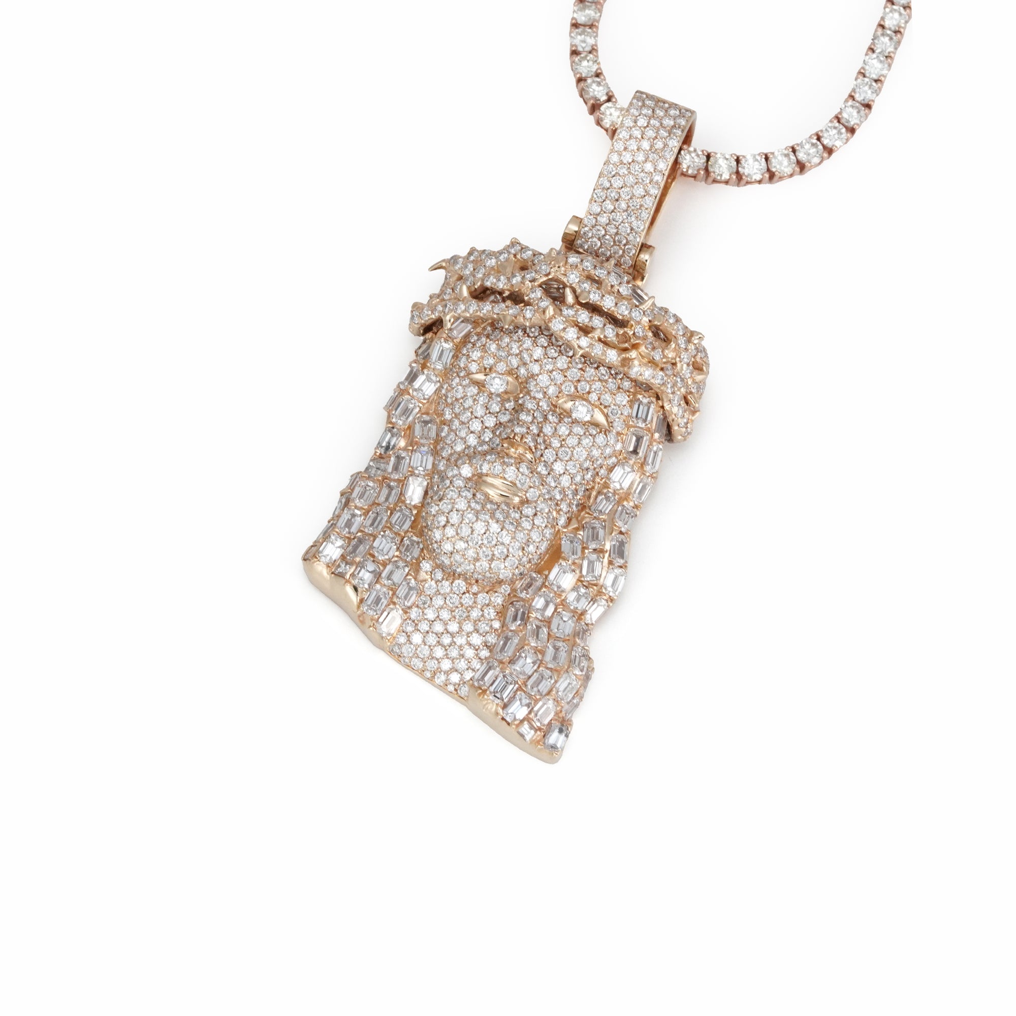 イエローゴールド ジーザス ペンダント